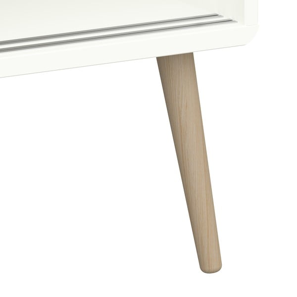 Bílá šatní skříň s posuvnými dveřmi 113x190 cm Softline - Tvilum-image-2