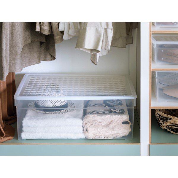 Plastový úložný box s víkem 60x39x23 cm – Curver-image-1