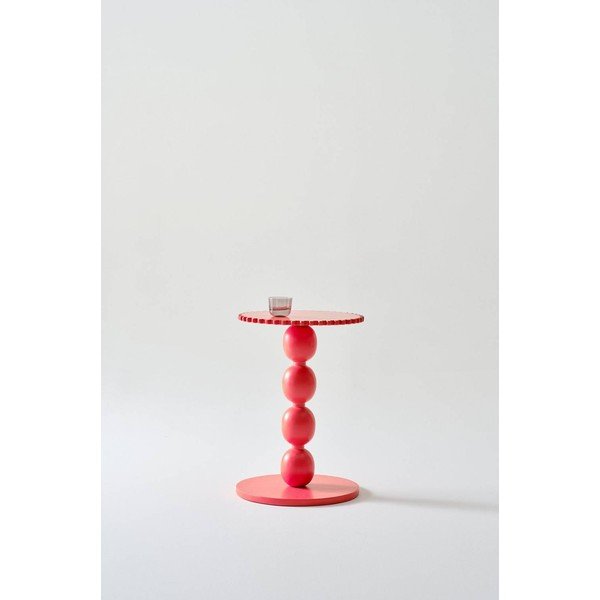 Kulatý odkládací stolek z mangového dřeva ø 44 cm Ives – Jotex-image-2