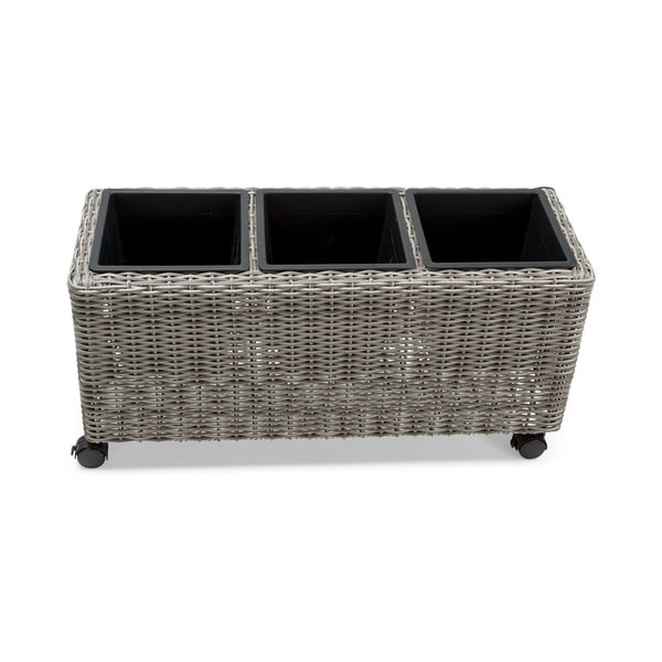 Šedý zahradní květináč Bonami Essentials Natural-image-4