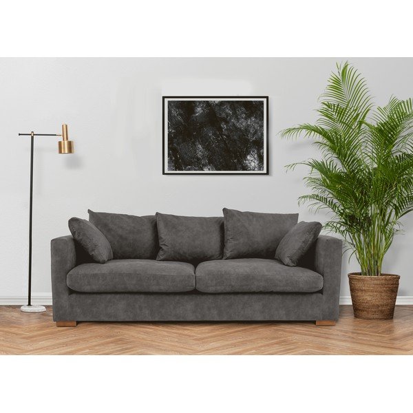 Antracitová pohovka 220 cm Comfy – Scandic-image-1
