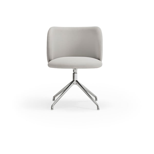 Světle šedé čalouněné jídelní křeslo Mogi – Teulat-image-1