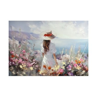 Obraz s ručně malovanými prvky 100x70 cm Amelia – Styler