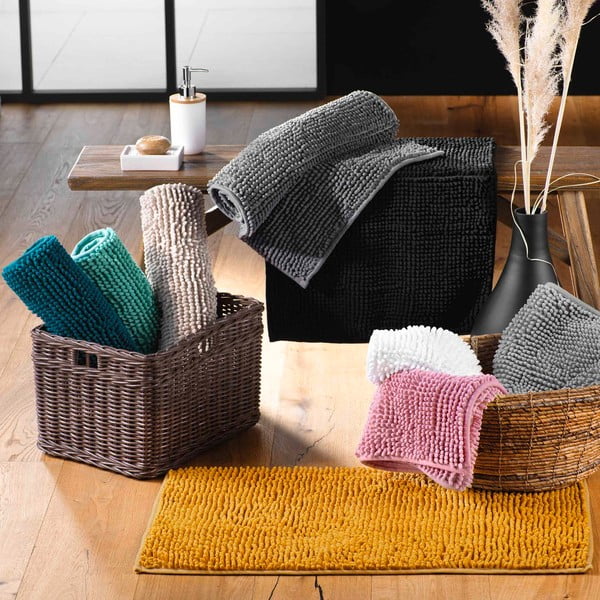 Žlutá koupelnová předložka 50x120 cm Sweety – douceur d'intérieur-image-1