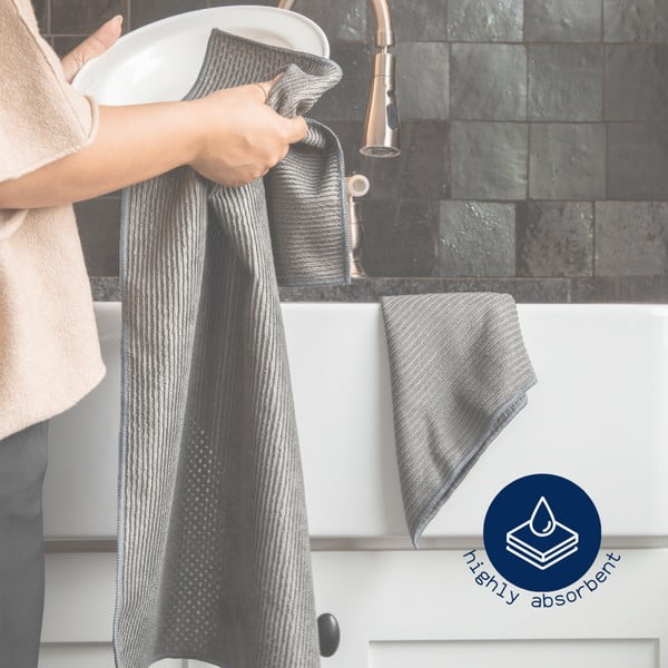 Utěrky v sadě 2 ks 40x60 cm Rice – Tiseco Home Studio-image-4