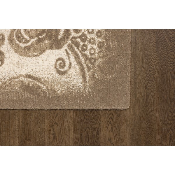 Béžový vlněný koberec 200x300 cm Damask – Agnella-image-3