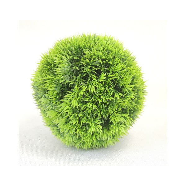 Zelený umělý okrasný keřík Stardeco, 20 cm