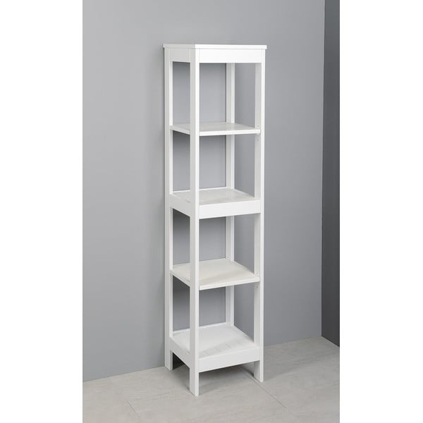 Bílý koupelnový regál 36x156 cm Etide – Sapho-image-1