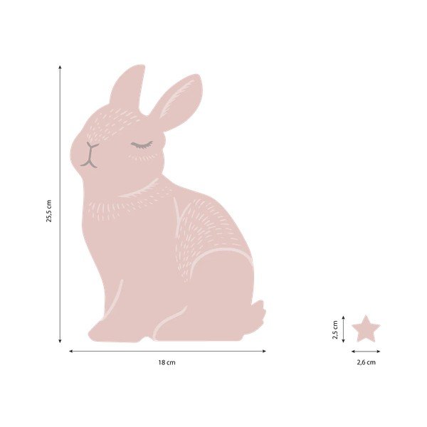 Arch samolepek 30x42 cm Vintage Rabbit – Lilipinso-image-2