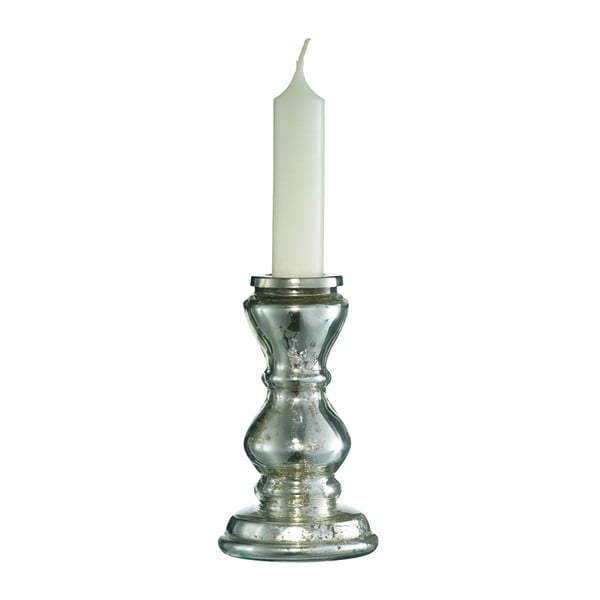 Set čtyř skleněných stojanů na svíčku