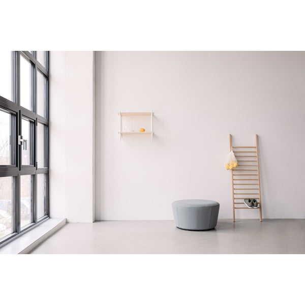 Koňakově hnědý kožený puf EMKO Naïve, ø 72 cm-image-4