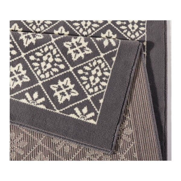 Šedo-béžový běhoun Hanse Home Gloria Tile, 80 x 300 cm-image-2
