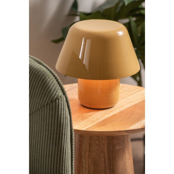 Okrově žlutá stolní lampa (výška 19 cm) Afan  – Leitmotiv-image-1