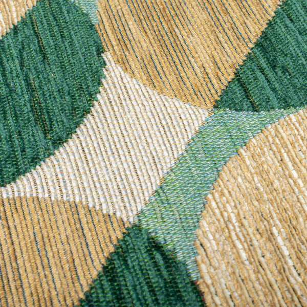 Žluto-zelený koberec 120x170 cm Carlos Circle Geo – Flair Rugs-image-3
