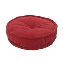 Červený polštář na sezení Posh Velvet – Yellow Tipi