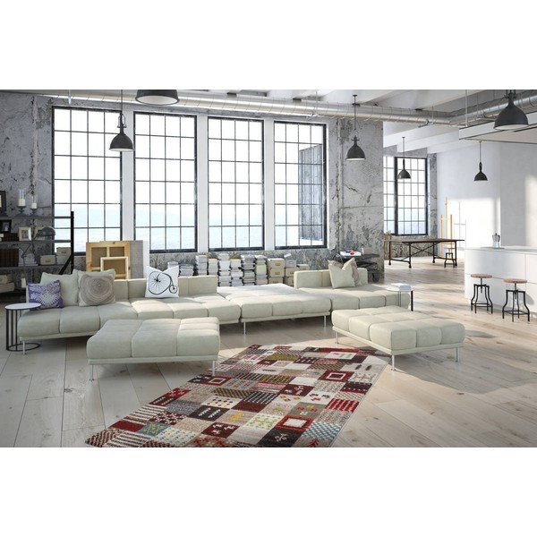 Koberec Kayoom Patchwork Beige, 120 x 170 cm-image-3