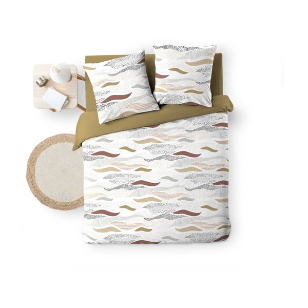 Bílé povlečení na dvoulůžko/prodloužené z mikrovlákna 240x220 cm Zenith – douceur d'intérieur-image-4