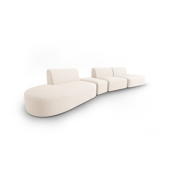 Béžová pohovka 412 cm Shane – Micadoni Home-image-2