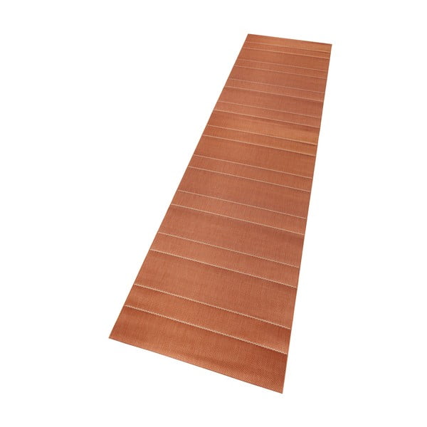 Koberec vhodný i na ven Sunshine 80x200 cm, terakota-image-2