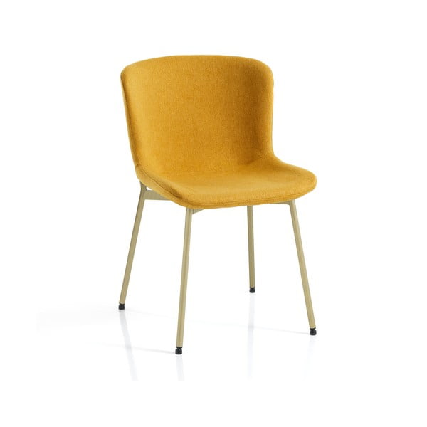 Okrově žluté jídelní židle v sadě 2 ks Snug – Tomasucci