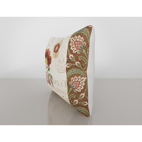 Povlak na polštář Vitaus Maseto Flowers Rusto Dos, 43 x 43 cm-image-2