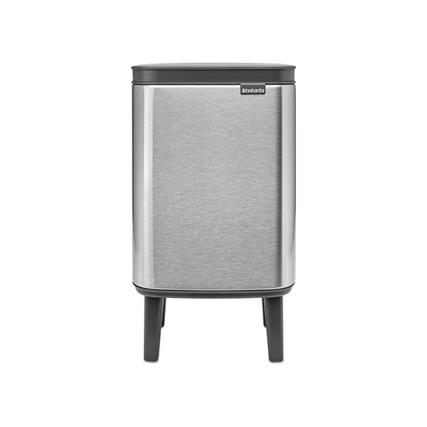 Ocelový odpadkový koš v matně stříbrné barvě 4 l Bo Hi – Brabantia