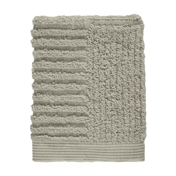 Zelenošedý bavlněný ručník 30x30 cm Classic - Zone