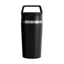 Černý termo hrnek z nerezové oceli 350 ml Café-To-Go Travel Mug Black 2.0 – Stanley
