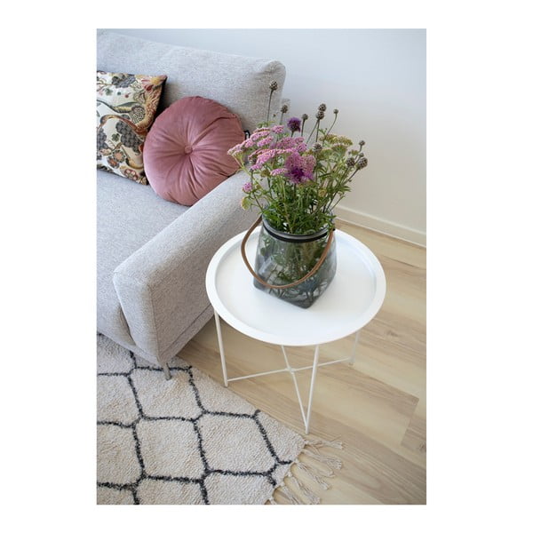 Kovový kulatý odkládací stolek ø 47 cm Bastia – House Nordic-image-4