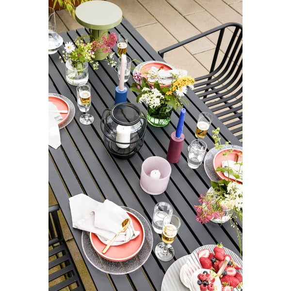 Zelená LED stmívatelná stolní lampa s kovovým stínidlem (výška 28 cm) BringMe – Hübsch-image-3