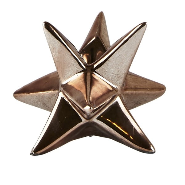 Svícen KJ Collection Star Copper, 7,3 cm