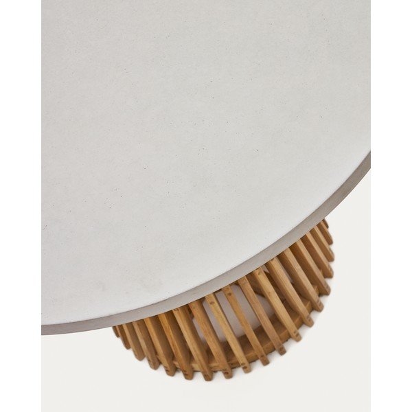 Kulatý zahradní jídelní stůl ø 90 cm Alcaufar – Kave Home-image-4