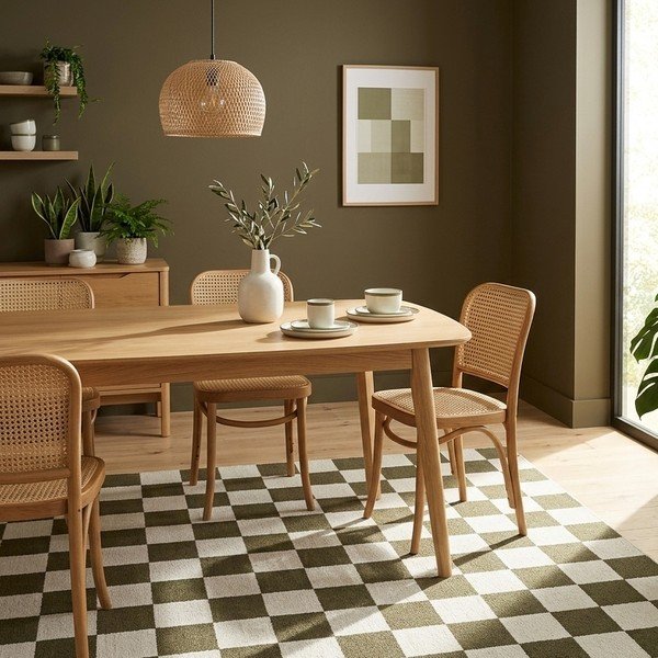 Zelený/krémový koberec 160x230 cm Bistro – ESTE-image-2