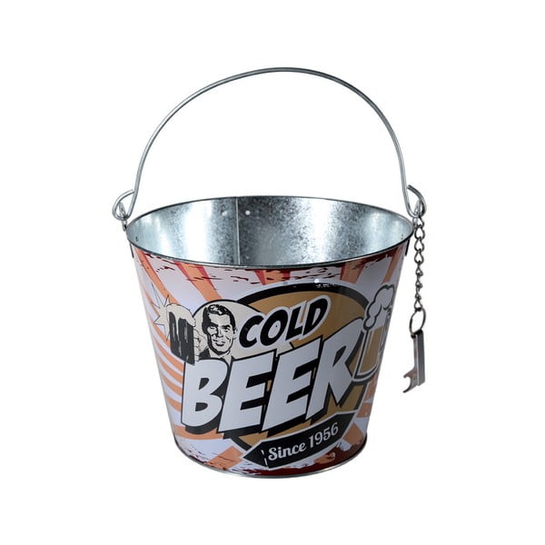 Chladící kbelík s otvírákem na pivo Postershop Beer