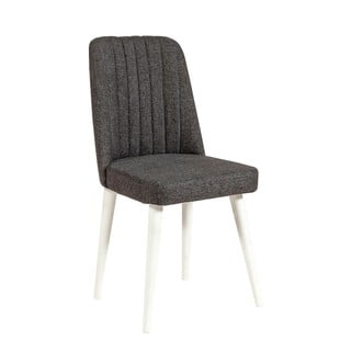 Antracitová sametová jídelní židle Stormi Sandalye – Kalune Design