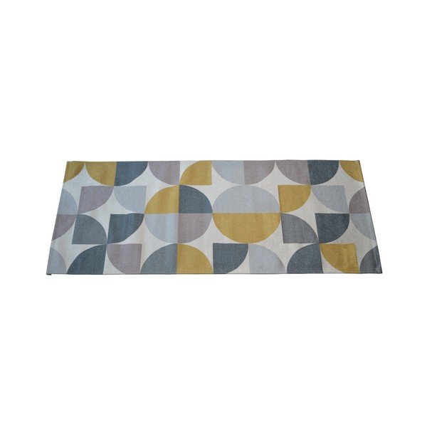 Žluto-šedý běhoun Floorita Seventy, 60 x 140 cm-image-3