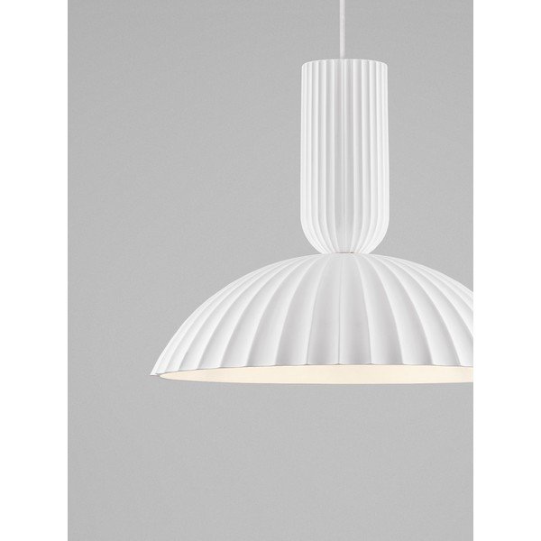 Bílé kamenné závěsné svítidlo ø 50 cm Ammos – Nova Luce-image-2