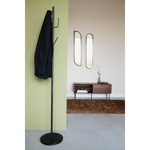 Černý kovový věšák ø 29x170 cm Twiggy – White Label-image-1