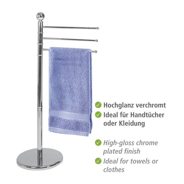 Chromovaný stojan na ručníky Wenko Exclusive-image-4