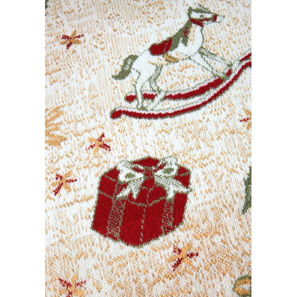 Zelený běhoun s vánočním motivem s příměsí bavlny 80x200 cm Toy's Delight Green Christmas – Villeroy&Boch-image-3