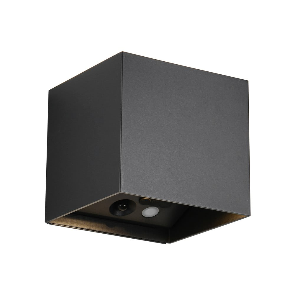 LED nástěnné venkovní svítidlo se senzorem pohybu na USB (výška 10 cm) Genie – Trio