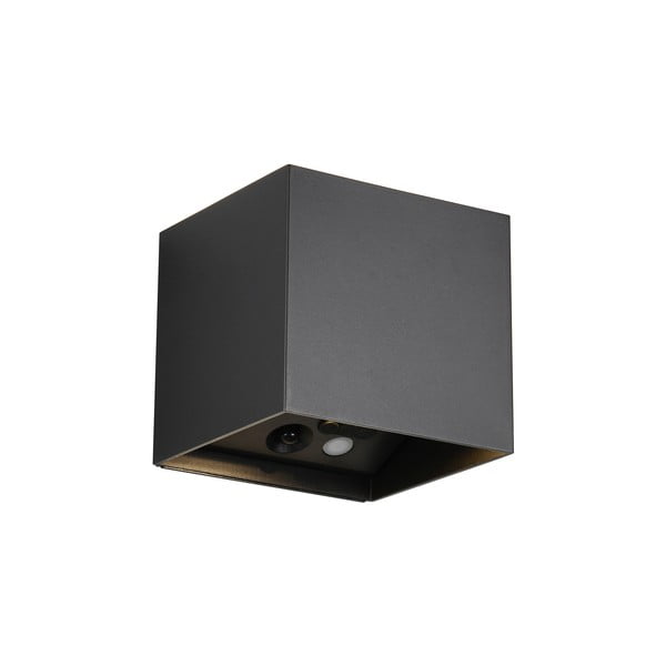 LED nástěnné venkovní svítidlo se senzorem pohybu na USB (výška 10 cm) Genie – Trio