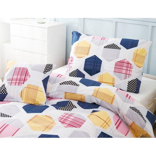 3dílné povlečení na jednolůžko z mikrosaténu 140x200 cm Amelie – My House-image-1