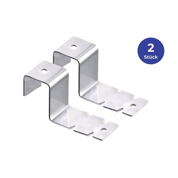 Háčky z nerezové oceli v sadě 2 ks - Maximex-image-2