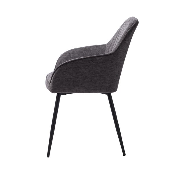 Tmavě šedá jídelní židle Nolan – Unique Furniture-image-3