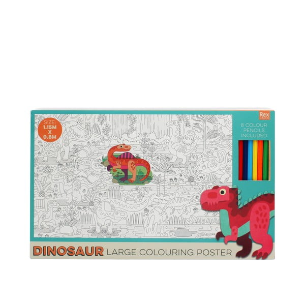 Omalovánky Baby Dinos – Rex London
