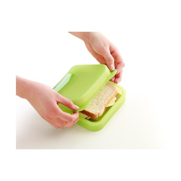 Silikonový obal na sandwich Lékué, zelený-image-1