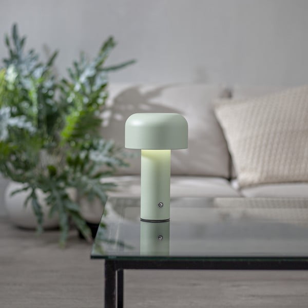 Zelená LED stolní lampa (výška 21,5 cm) Bobby – Star Trading-image-1