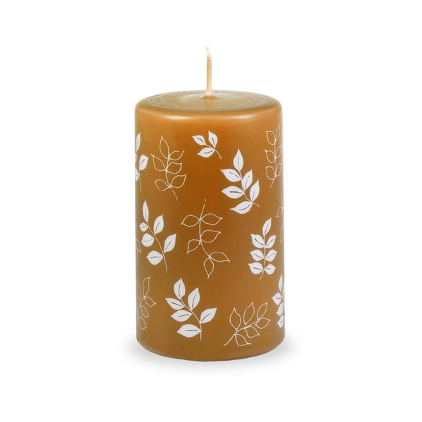 Oranžová svíčka Unipar Pure Beauty, doba hoření 40 h