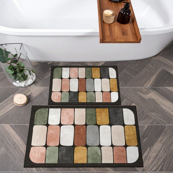 Koupelnové předložky v sadě 2 ks 60x100 cm – Foutastic-image-3